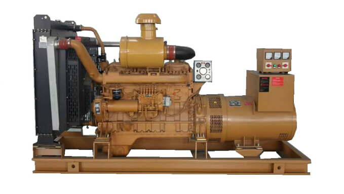 河南上柴250kw大型柴油二手发电机组